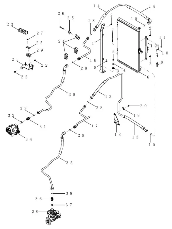 87419400 - радиатор